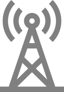 icono de una antena para acceder a la encuesta de 5G