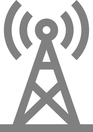 icono de una antena para acceder a la encuesta de 5G