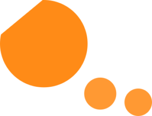 imagen con circulos naranja